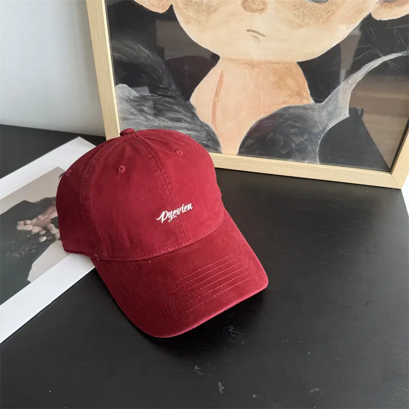 Women Red Potato Letter Cap Brown - Image 2