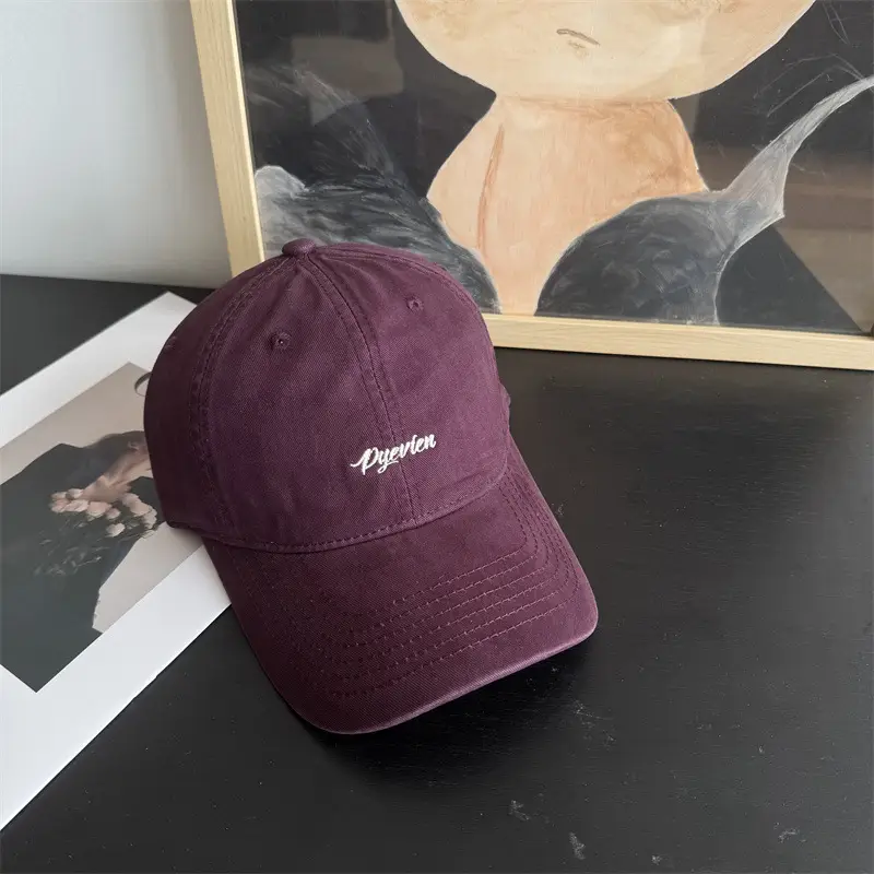 Women Red Potato Letter Cap Brown - Image 3