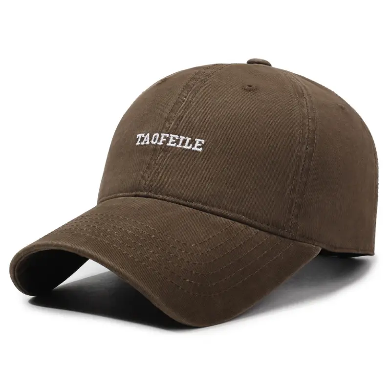 Maroon Embroidered Baseball Cap for Men Women - Image 6