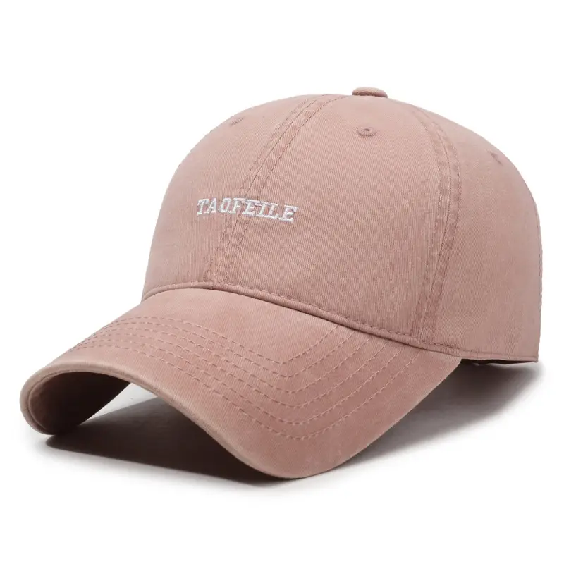 Maroon Embroidered Baseball Cap for Men Women - Image 7