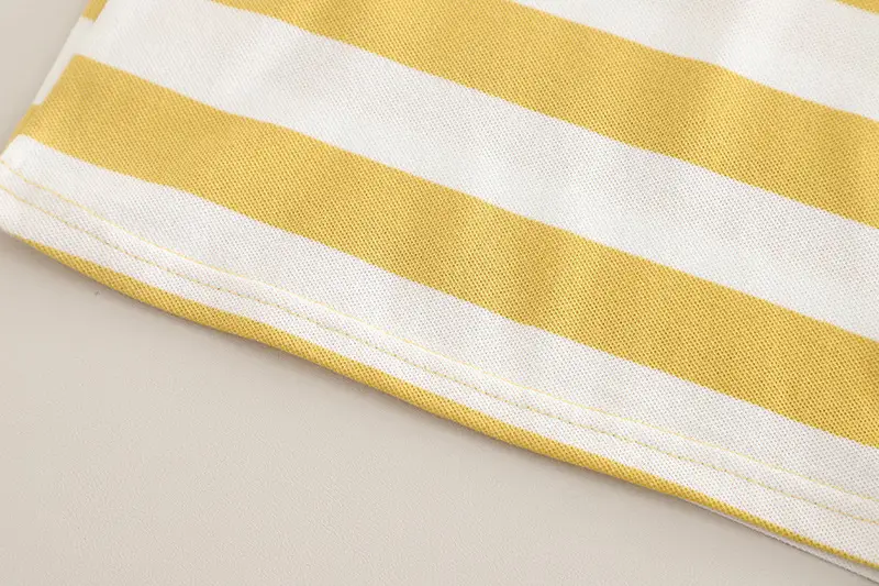 Summer 2025 Boys Cotton Striped T-Shirt Shorts Set — feature 11
