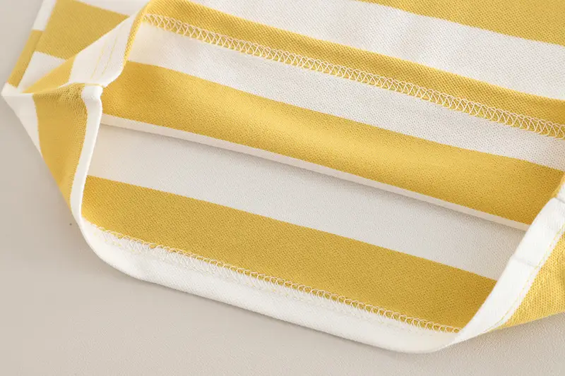 Summer 2025 Boys Cotton Striped T-Shirt Shorts Set — feature 12