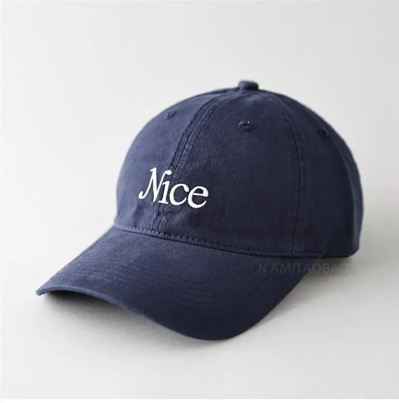 Mice Embroidered Beige Baseball Cap for Men Women — feature 5