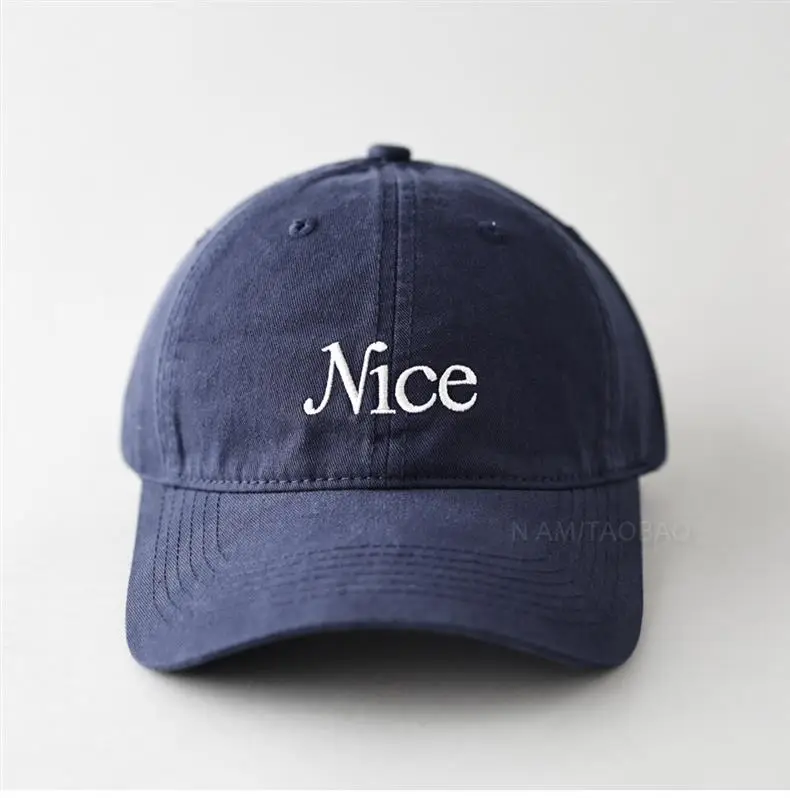 Mice Embroidered Beige Baseball Cap for Men Women — feature 6