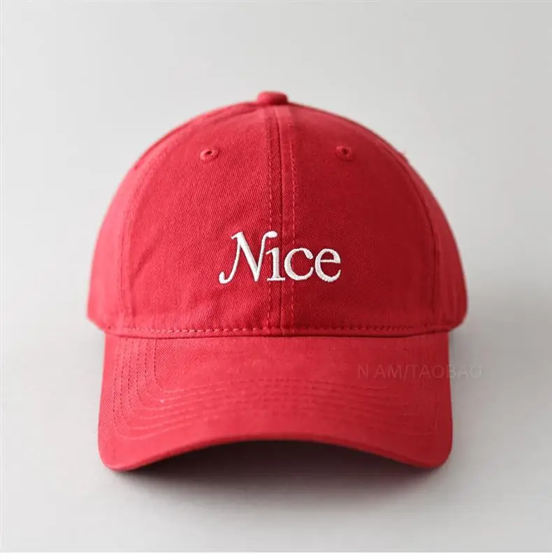 Mice Embroidered Beige Baseball Cap for Men Women — feature 8