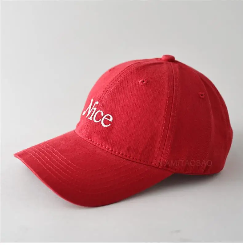 Mice Embroidered Beige Baseball Cap for Men Women — feature 9