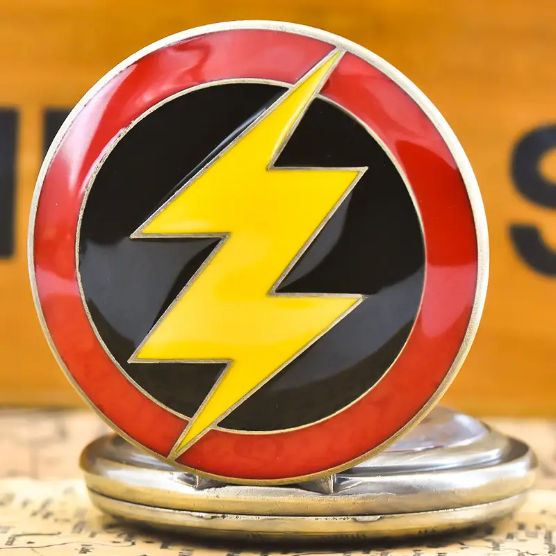 Avengers Quartz Pocket Watch Necklace for Kids - Image 2