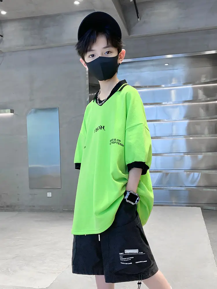 Boys Cotton T-Shirt Summer 2025 Cartoon Design - Image 6