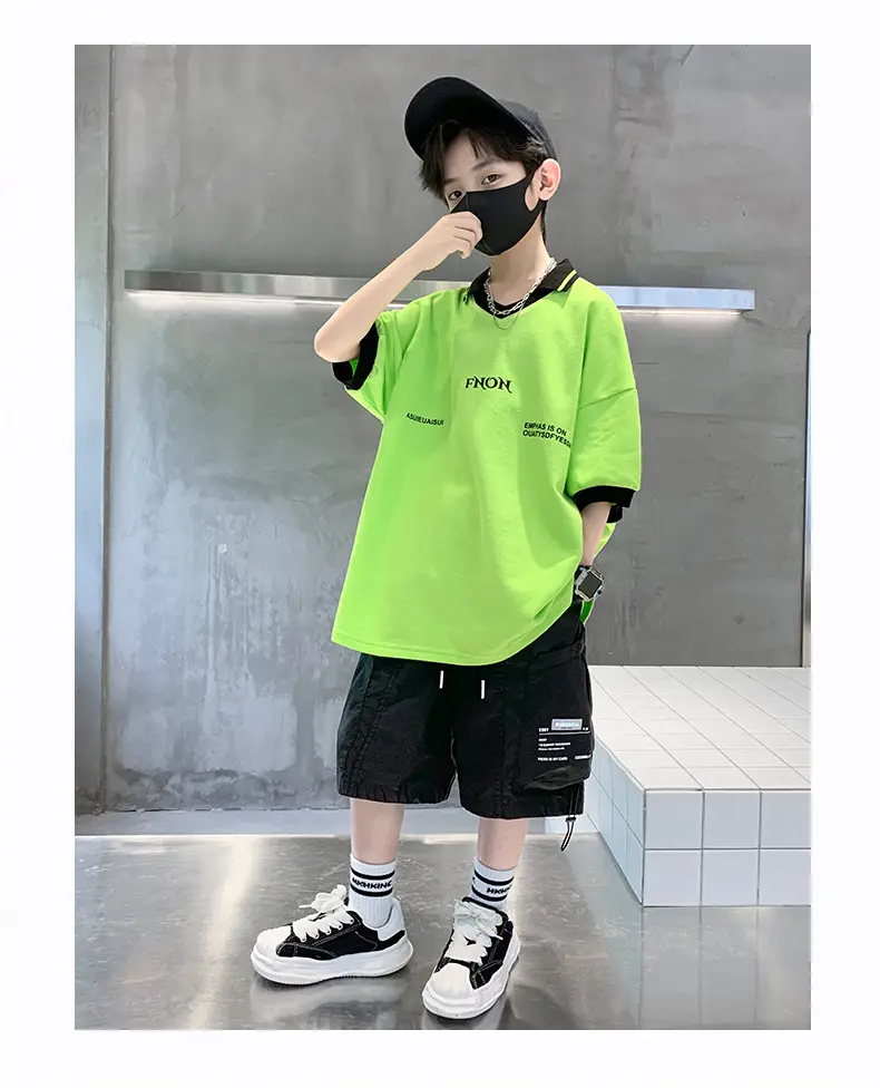 Boys Cotton T-Shirt Summer 2025 Cartoon Design — feature 12
