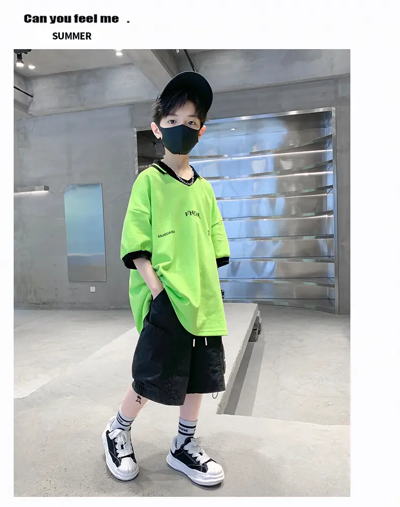 Boys Cotton T-Shirt Summer 2025 Cartoon Design — feature 16