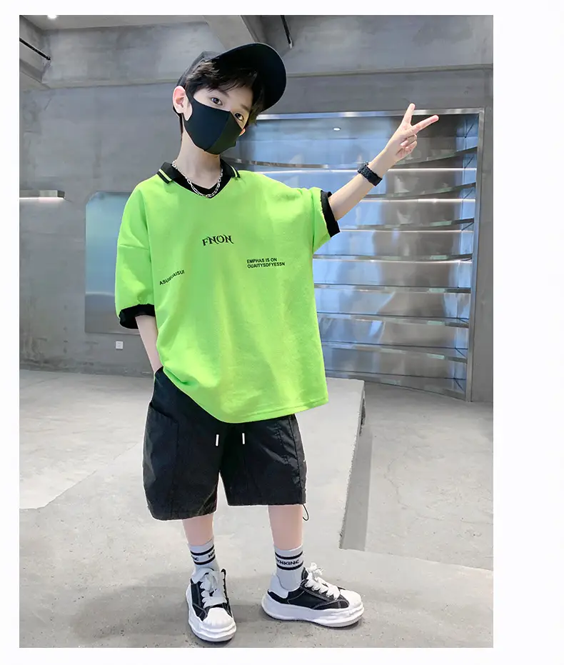 Boys Cotton T-Shirt Summer 2025 Cartoon Design — feature 17