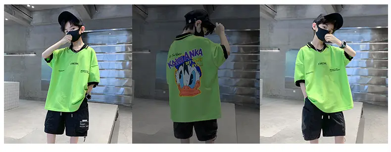 Boys Cotton T-Shirt Summer 2025 Cartoon Design — feature 2