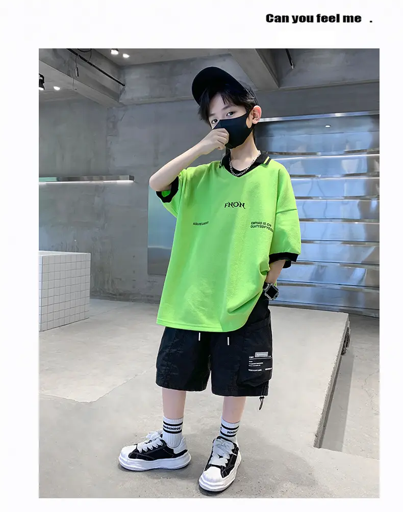 Boys Cotton T-Shirt Summer 2025 Cartoon Design — feature 22