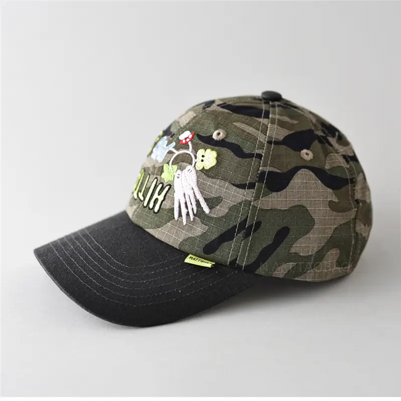 Cute Letter Pattern Baseball Cap for Men Women Black - Image 7