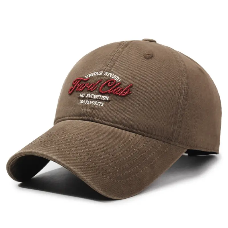 European Retro Baseball Cap Men Women New Spring Autumn Letter Embroidered Soft Top Sun Hat Face Showcase Small Cap - Image 8