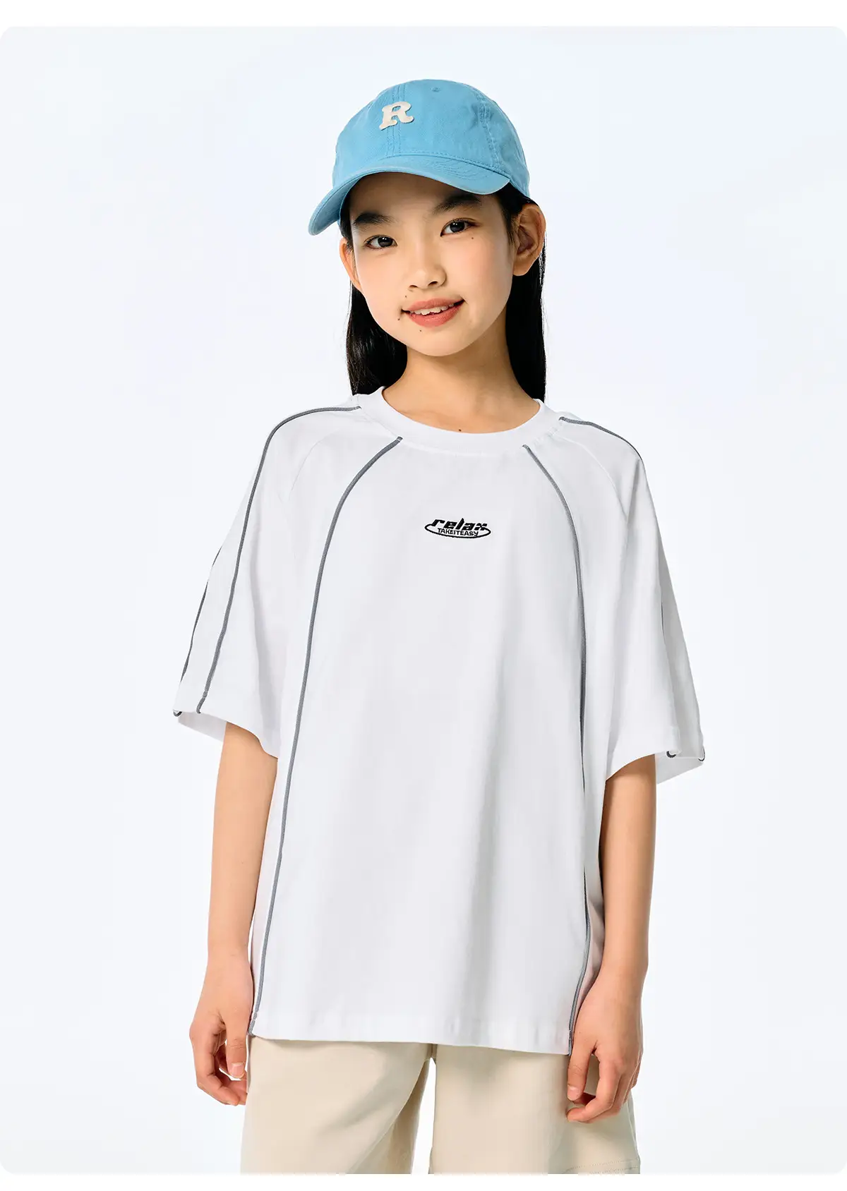 Kids Black Retro Sports T-Shirt for Girls Boys — feature 26