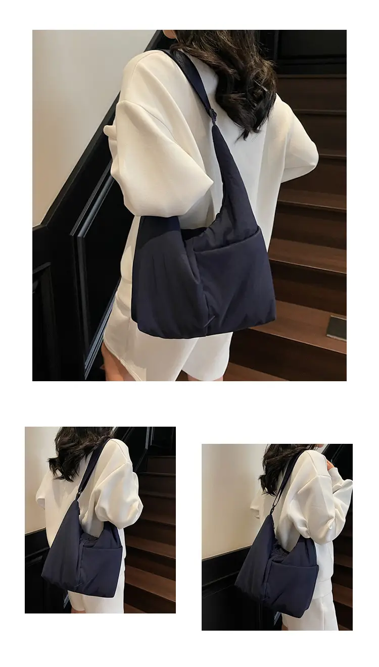 New Pink Large Capacity Shoulder Bag for Women — feature 12