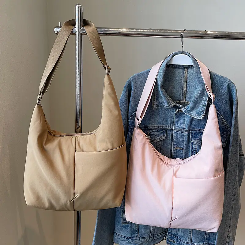 New Pink Large Capacity Shoulder Bag for Women — feature 17
