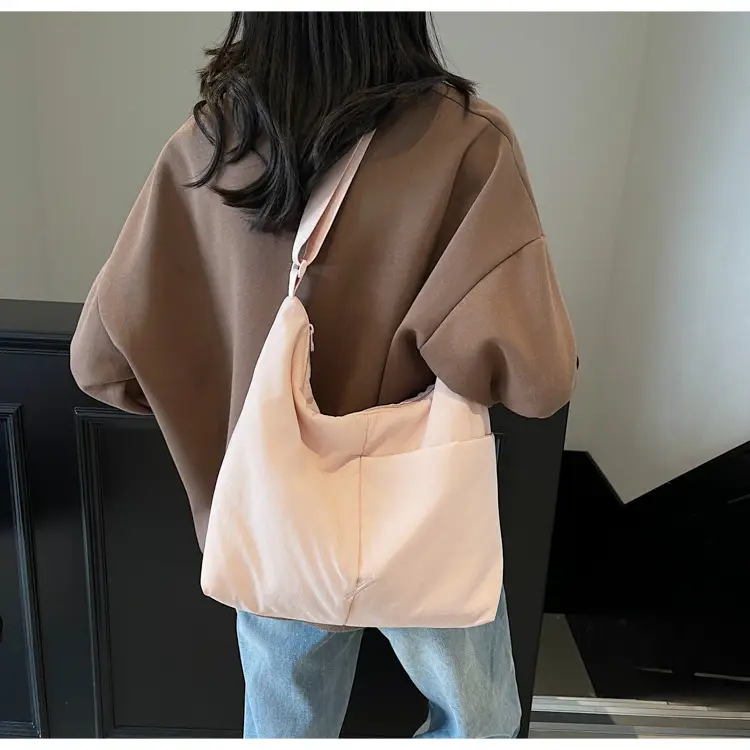 New Pink Large Capacity Shoulder Bag for Women — feature 34