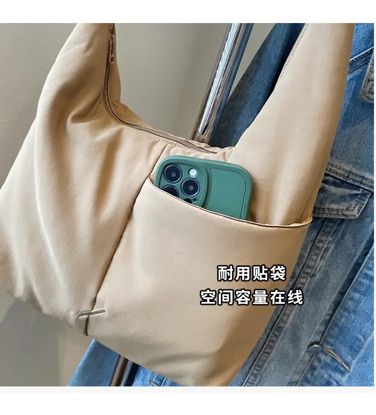 New Pink Large Capacity Shoulder Bag for Women — feature 7