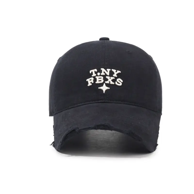 TNYF BKS Embroidered Black Baseball Cap for Men - Image 11