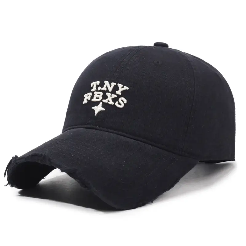 TNYF BKS Embroidered Black Baseball Cap for Men - Image 13