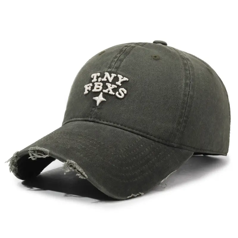 TNYF BKS Embroidered Black Baseball Cap for Men - Image 7