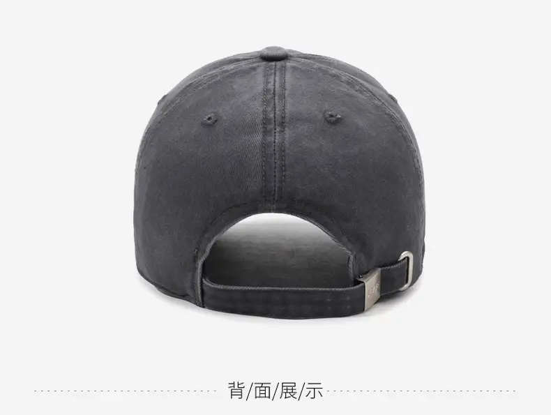 New Side Letter Embroidered Rhole Baseball Cap for Men Women — feature 12