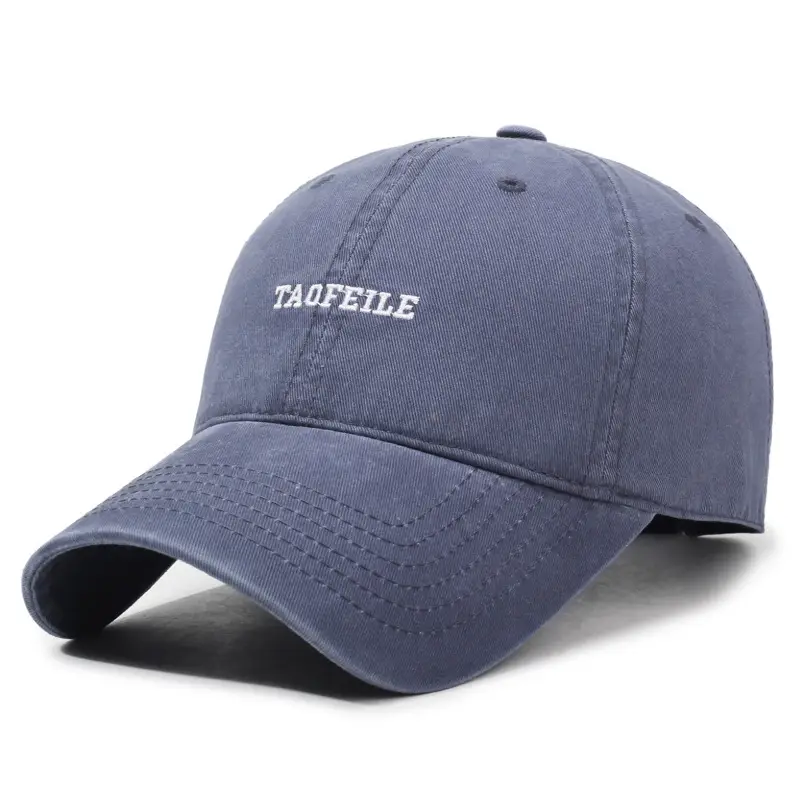 Soft Pink Embroidered Baseball Cap for Men Women - Image 3