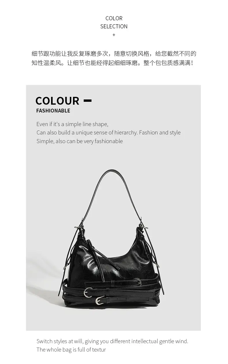 Black Vintage Commuter Bag for Women 2026 — feature 14