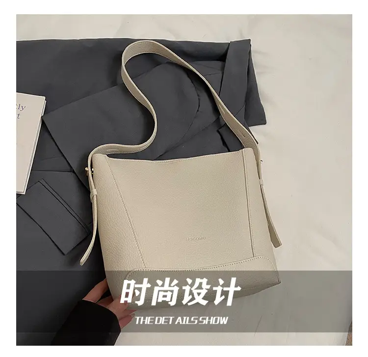 Women's 2-Piece Cream White Tote & Shoulder Bag Set — feature 11