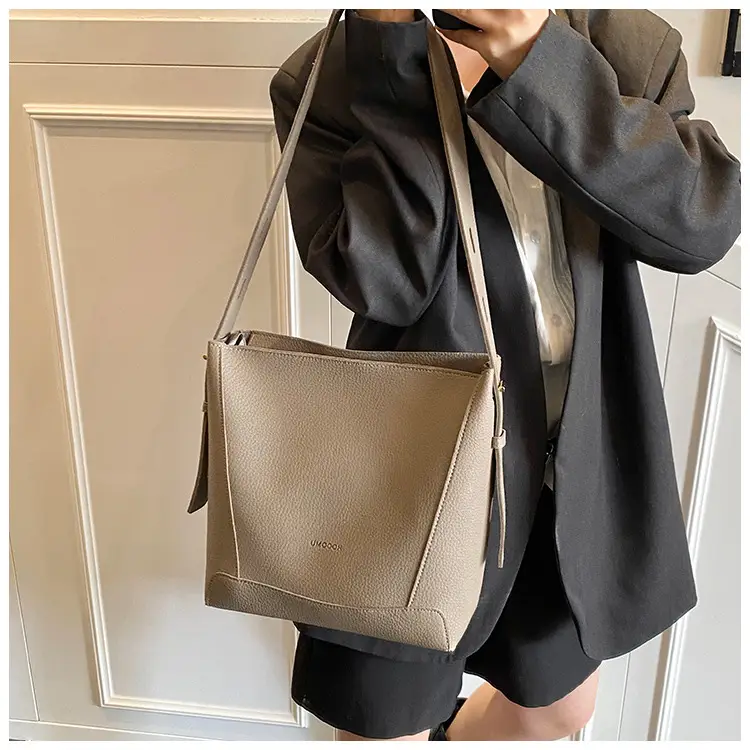 Women's 2-Piece Cream White Tote & Shoulder Bag Set — feature 13