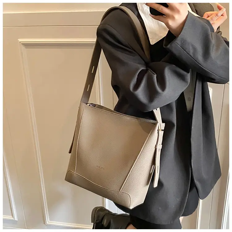 Women's 2-Piece Cream White Tote & Shoulder Bag Set — feature 18
