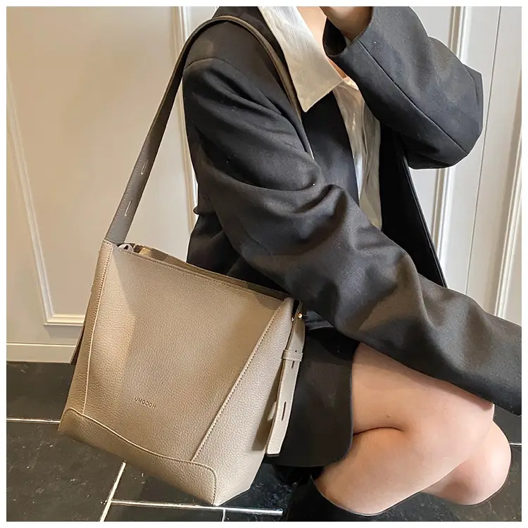 Women's 2-Piece Cream White Tote & Shoulder Bag Set — feature 19