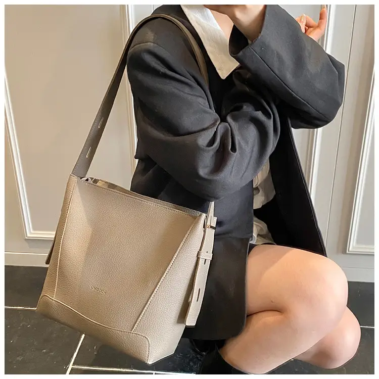 Women's 2-Piece Cream White Tote & Shoulder Bag Set — feature 20