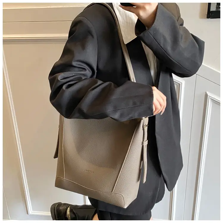 Women's 2-Piece Cream White Tote & Shoulder Bag Set — feature 22