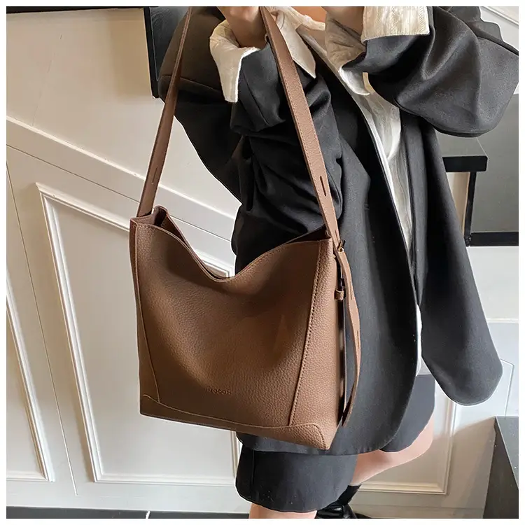 Women's 2-Piece Cream White Tote & Shoulder Bag Set — feature 23