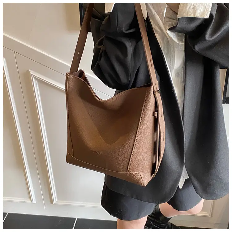 Women's 2-Piece Cream White Tote & Shoulder Bag Set — feature 24