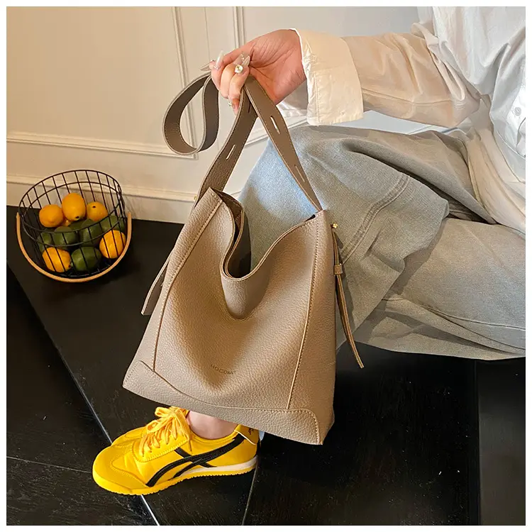 Women's 2-Piece Cream White Tote & Shoulder Bag Set — feature 36