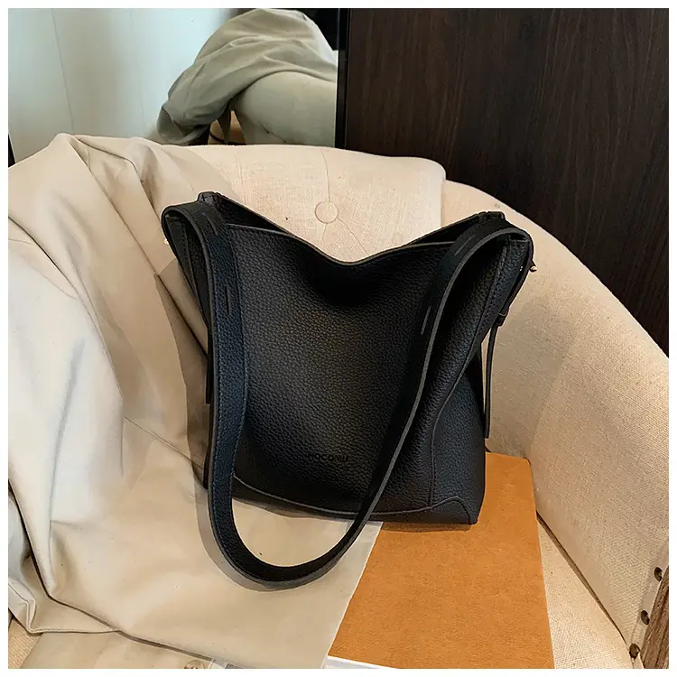 Women's 2-Piece Cream White Tote & Shoulder Bag Set — feature 39