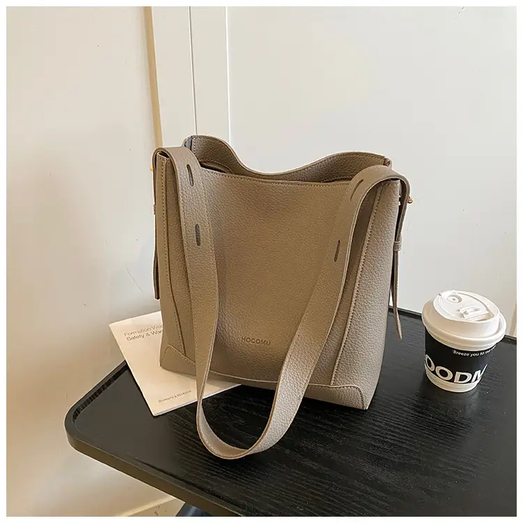 Women's 2-Piece Cream White Tote & Shoulder Bag Set — feature 45
