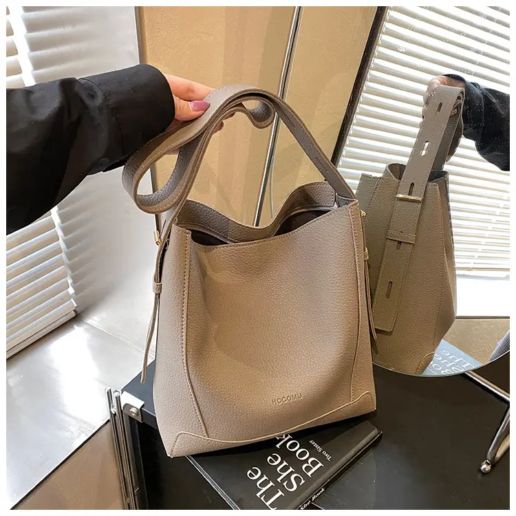 Women's 2-Piece Cream White Tote & Shoulder Bag Set — feature 47