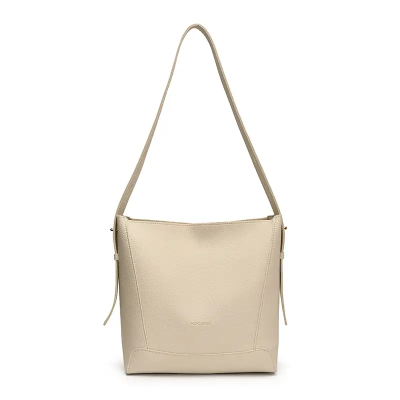 Women's 2-Piece Cream White Tote & Shoulder Bag Set - Image 2
