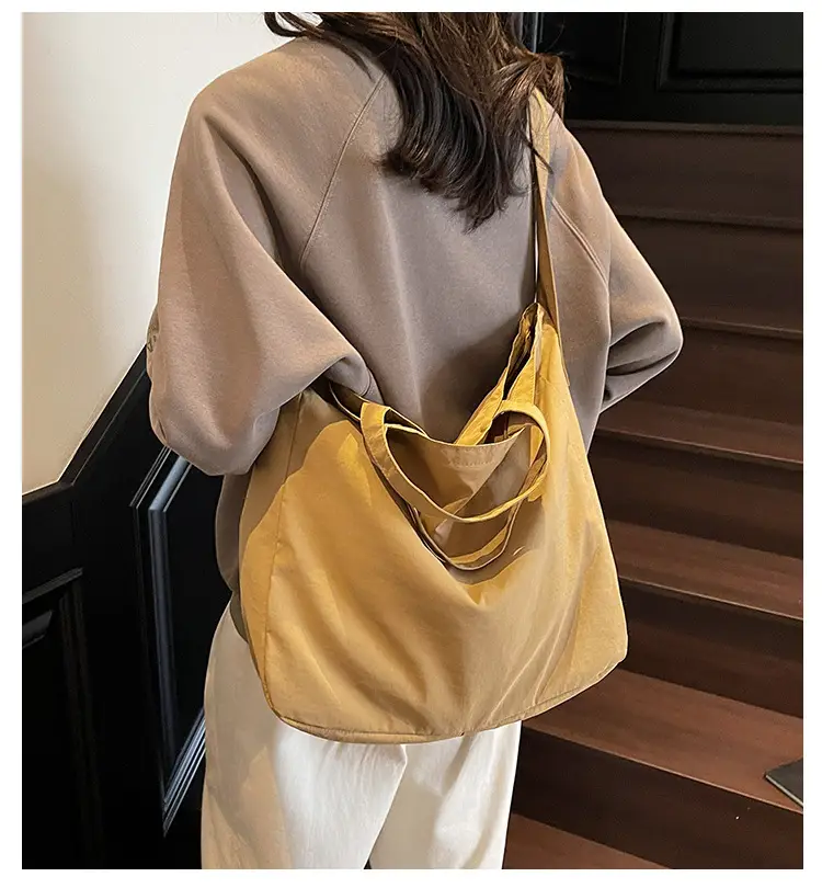 Ultra Light Waterproof Crossbody Tote Bag for Students & Commuters — feature 1