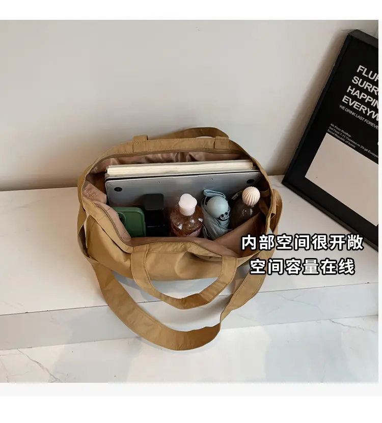 Ultra Light Waterproof Crossbody Tote Bag for Students & Commuters — feature 7