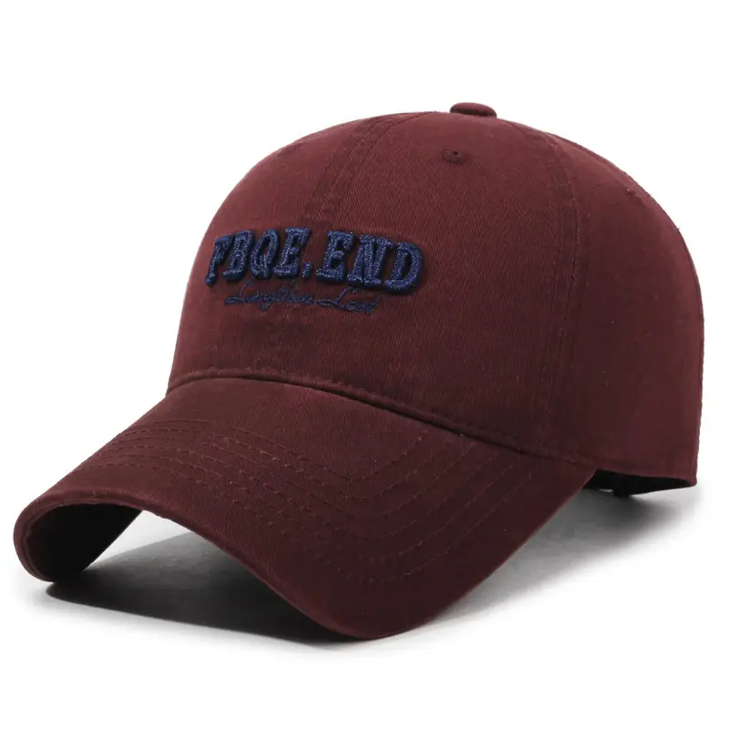Women's Gray "FOOE END" Letter Embroidered Baseball Cap - Image 7