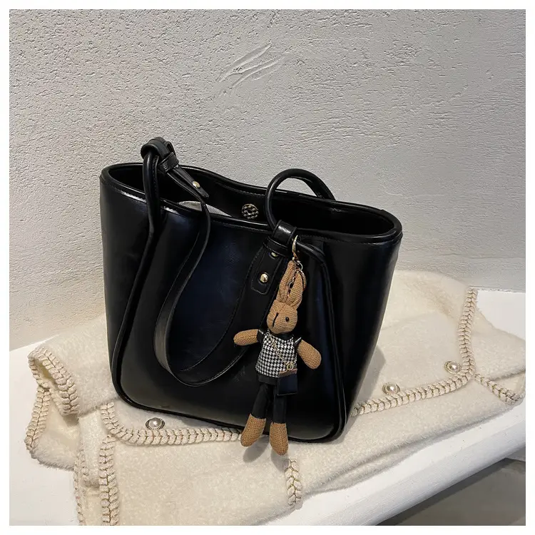 Brown Leather Cross-Body Tote Bag for Women — feature 14