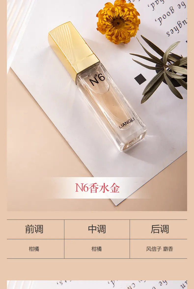 Net red night market N6 perfume bloom ladies perfume lasting light fragrance fresh students 15ml stall wholesale generation — feature 3