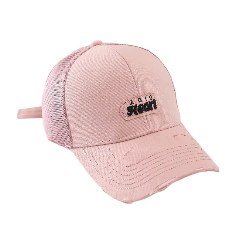 2025 White Embroidered Baseball Cap for Women - Image 9