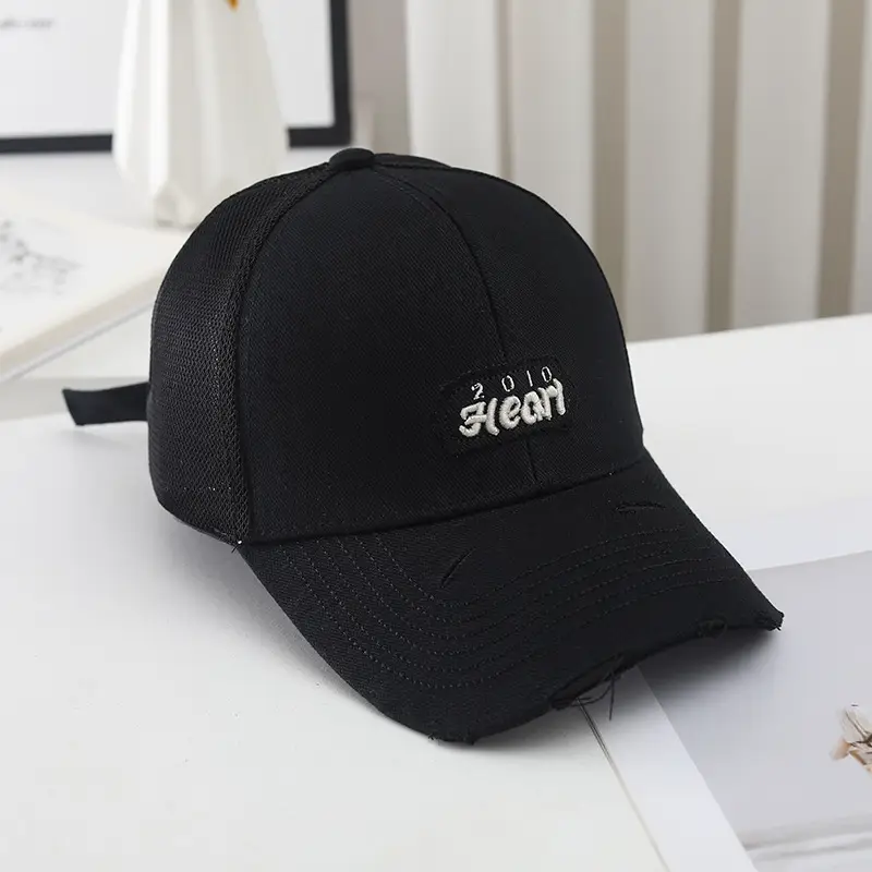2025 White Embroidered Baseball Cap for Women - Image 5